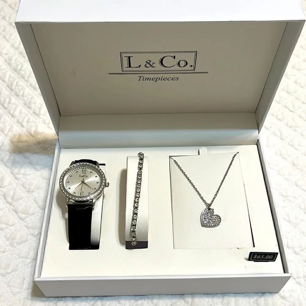 L & CO. Timepieces Ladies Watch Gift Set